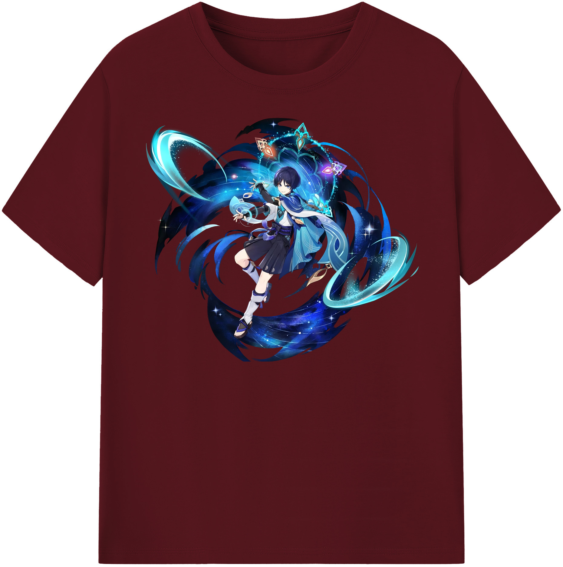 げんし神 さんペい genshin Sanpei 綿100％半袖Tシャツ（フロントプリント）